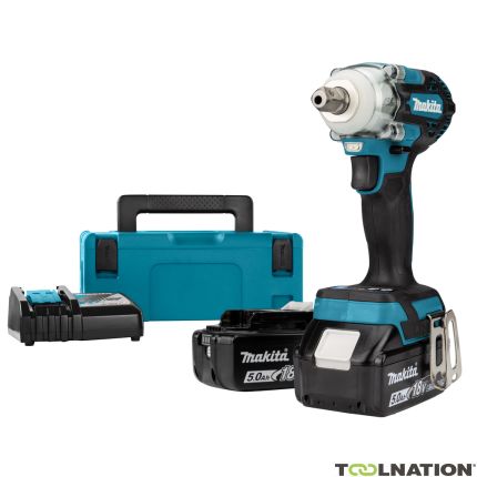 Makita DTW302RTJ Chiave a impulsi 3/8" 18V 5,0Ah Li-Ion in Mbox - 1