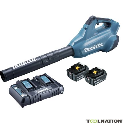 Makita DUB362PG2J 2 x soffiatore da 18 volt 6,0Ah Li-Ion + incl. 2 x batteria + caricabatterie duo - 2