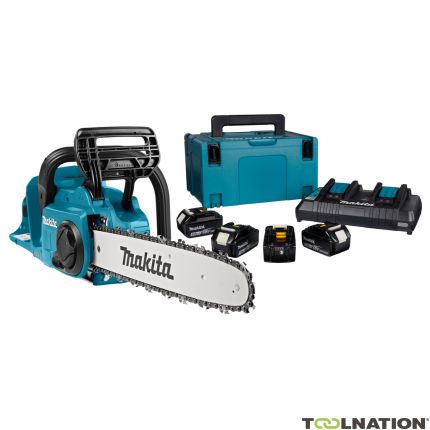 Makita DUC353PT4J Motosega a batteria LXT 18 V 35 cm Fornita con kit di avviamento 197626-8 - 5