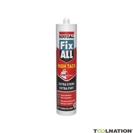 Soudal 153984 Montagekit Fix - Tutto "High-Tack" Komo Bianco 290ml - 1