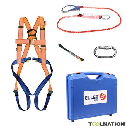 Ellersafe FP-SET-SB-BASIC Set di protezione anticaduta Ponteggi Costruzione Basic Taglia M-XL - 1