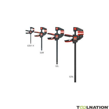 Bessey EZS11-4SET pinze per colla con una sola mano 110 mm 2 pz. - 1