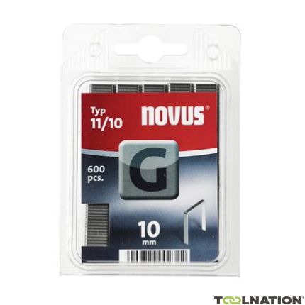 Novus 042-0386 G 11/10 punti metallici 10 mm 600 pz. - 1