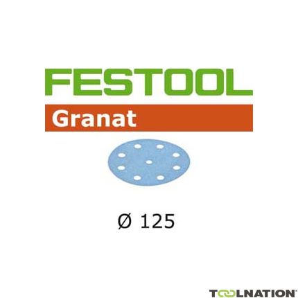 Festool 497168 Dischi abrasivi Granat STF D125/90 P100 GR/100 - 1