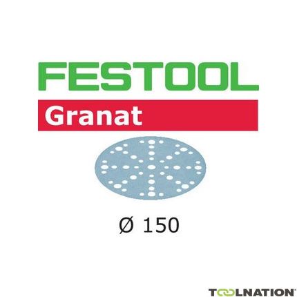 Festool 575154 Dischi abrasivi Granat STF D150/48 P40 GR/10 - 1