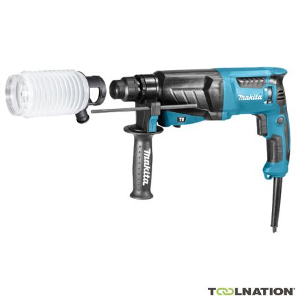 Makita HR2630J Martello combinato 800w 2,4J con set di aspirazione - 2