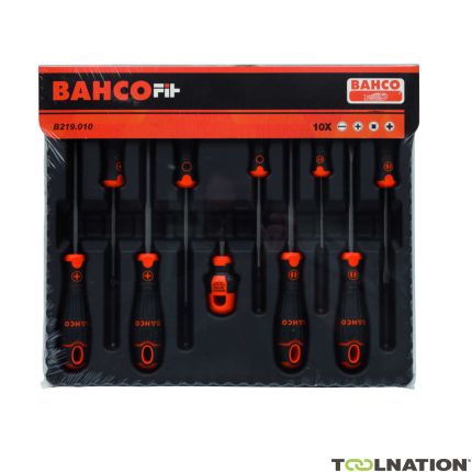 Bahco Set di cacciaviti BahcoFit, 10 pezzi B219.010 - 1