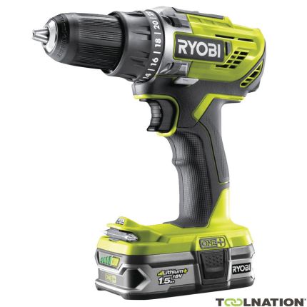 Ryobi 5133003774 R18DD3-215S Trapano Akku 18 volt 1,5 Ah Li-ion - 1