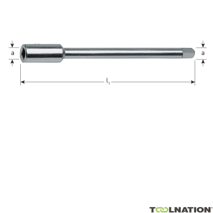 Rotec 380.0145 Prolunga DIN 377 14,5x175 mm (M22-M24) - 1