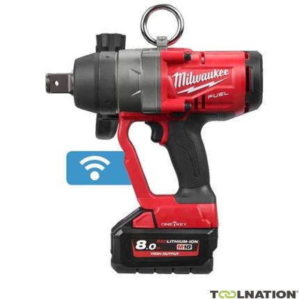 Milwaukee 4933459733 M18 ONEFHIWF1-802X Avvitatore a impulsi a batteria FUEL ONE-KEY 18V 8,0Ah Li-Ion + 5 anni di garanzia del rivenditore! - 2