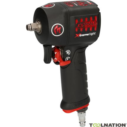 KS Tools 515.3855 MiniMONSTER Xtremelight da 3/8" con avvitatore ad impulsi ad aria compressa da 1.390 Nm - 4