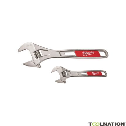 Milwaukee 48227400 Moersleutelset (1 x 150 mm + 1 x 250 mm) - 2