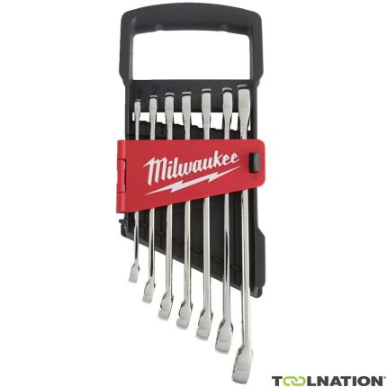 Milwaukee 4932464257 Inserto, set di chiavi ad anello 7 pezzi - 1