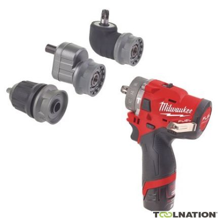 Milwaukee M12 FPDXKIT-202X Trapano compatto a batteria 12V 2,0Ah 4933464138 - 9