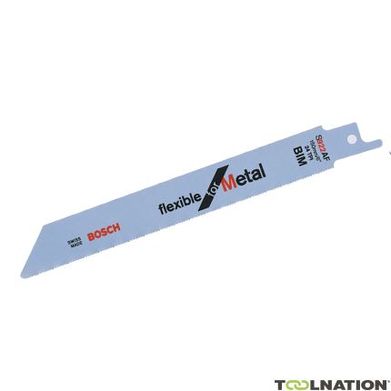 Bosch Professional S922AF Lama per sega circolare 2608656013 Flessibile per metallo 150 mm 5 pezzi - 1