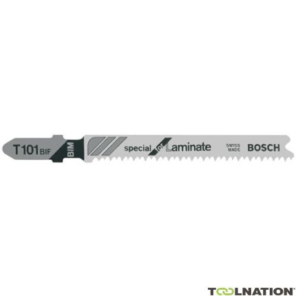 Bosch Professional 2608636431 T101BIF Lame per seghetto alternativo con gambo a T per 5 laminati - 1