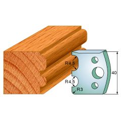 CMT 691.007 Coppia di controlame altezza 40 mm numero 7