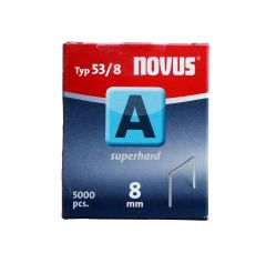 Novus 042-0517 Punti metallici a filo sottile A53/8MM, 5000 pezzi