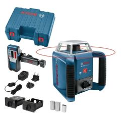 Bosch Professional 0601061800 Laser rotante GRL400H + ricevitore LR1