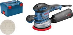 Bosch Professional GEX 40-150 Levigatrice eccentrica professionale 150 mm in L-Boxx 060137B201