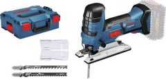 Bosch Professional GST18V-li S Seghetto alternativo 18V senza batterie e caricabatterie in L-Boxx 06015A5101