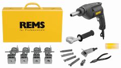 Rems 156010 R220 Twist/Hurrican Set 12-15-18-22 Spingi-tubo elettrico/spingi-asfalto