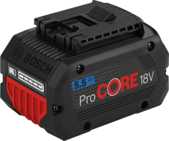 Bosch Professional 1600A02149 ProCORE18V 5,5 Ah Batteria professionale 18V 5,5Ah Li-Ion