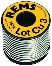 Rems 160200 R Lotto Cu 3 Saldatura dolce S-Sn97Cu3