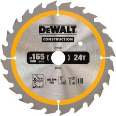 DeWalt DT1933-QZ Lama circolare 165 x 20 mm 18T ATB 20°