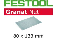 Festool 203285 Fogli abrasivi netti Granat Net STF 80x133 P80 GR NET/50