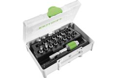 Festool 205822 SYS3 XXS CE-MX BHS 60 Set di bit da 16 pezzi nel contenitore SYS3 XXS