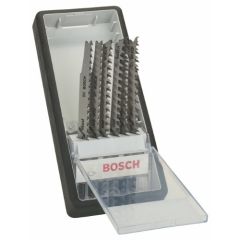 Bosch Professional 2607010572 Set di 6 lame per seghetto alternativo Robust Line Wood Expert