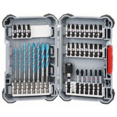 Bosch Professional 2608577147 Impact Control Set universale di punte e trapani da 35 pezzi