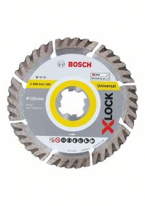 Bosch Professional X-LOCK Disco da taglio diamantato Best for Universal 125 x 22,23 x 2,0 x 10,0 mm 2608615166