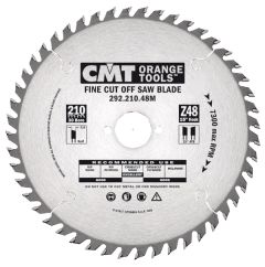 CMT 292.210.64M Lama HM a denti fini 210 x 30 x 64T