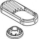 Bessey 3101840 Piastra di pressione + coperchio di protezione 5 pezzi per morsetto a vite GearKlamp GK