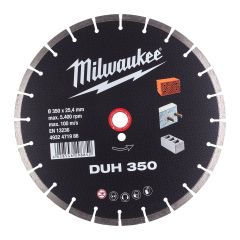 Milwaukee 4932471986 DUH 350 Lama diamantata Uni 350 x 25,4 mm