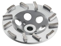 Flex-tools 503053 B-Jet II D115 M14 Disco abrasivo diamantato Concrete-Jet