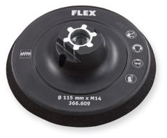 Flex-tools 503754 Disco di supporto in velcro 115 mm A forma di ciotola