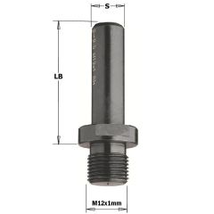 CMT 509.130.01 Gambo lungo per trapano intercambiabile o fresa per giunti 100 mm, gambo 13x50, lato destro