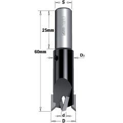 CMT 515.412.11 Svasatura 12 mm, gambo 10 mm, D3: 4 mm