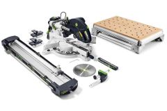 Festool KAPEX 576663 KS120REB-Set-MFT troncatrice scorrevole composta + lama supplementare!