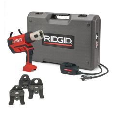 Ridgid 67128 RP350-C Kit Standard 12 - 108 mm set base Pinze per pressatura 230V + 3 ganasce V 15-18-22