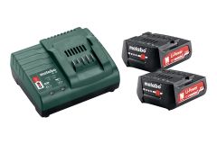 Metabo 685300000 Set base - 2 batterie 12V 2,0Ah Li-Ion Li-Power + caricatore SC30