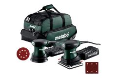 Metabo SET - Levigatrice orbitale FSR200 + levigatrice eccentrica FSX200 in borsa 691125000