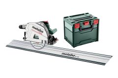 Metabo 691172840 Sega ad immersione a batteria KT 18 LTX 66 BL 18V senza batterie e caricabatterie in metabox + Guida FS160