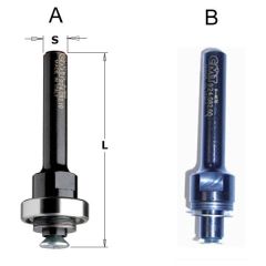 CMT 924.082.00 Mandrino senza cuscinetto a sfere, profilo B, albero 11x61 8 mm