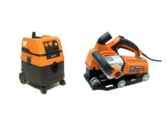 Spit 811223B D60 Wall Router 1600 Watt + AC1625 hoover + 2 lame diamantate