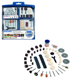 Dremel 2615S723JA 723JA Set di accessori da 100 pezzi