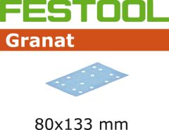 Festool 497127 Fogli abrasivi Granat STF 80x133 P40 GR/10